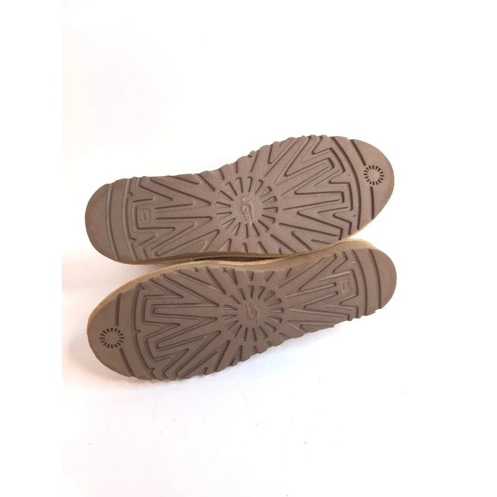 UGG Classic Unlined Mini Perf Boots Tawny Suede Perforated Women’s Size 7